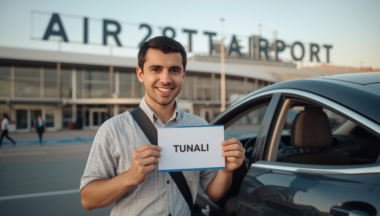 Private airport pickup service